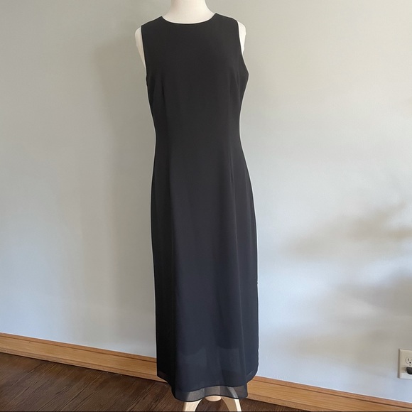 Vintage Sleek Midi Slip Dress - Picture 9 of 9